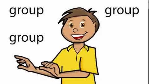 Vocabulary - Sorting into Groups and Categories [Language Arts 505]