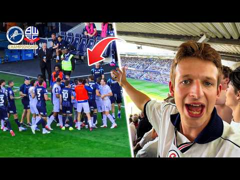 The Moment Millwall Win 4-0 vs Bolton..