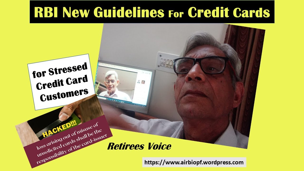 New guidelines for credit and debit cards by RBIHighlights YouTube