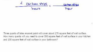 How to Solve Applications with Proportions  5.5