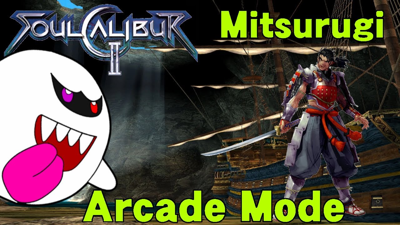 Soul Calibur II: Arcade Mode Mitsurugi - YouTube