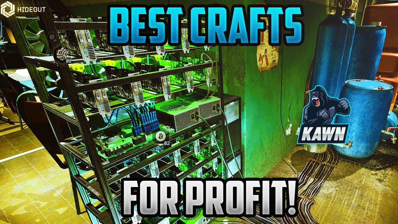 Best Crafts For Profit! Escape From Tarkov Hideout Guide How To