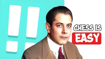 Capablanca Reveals the 5 Rules He Used to DOMINATE Chess