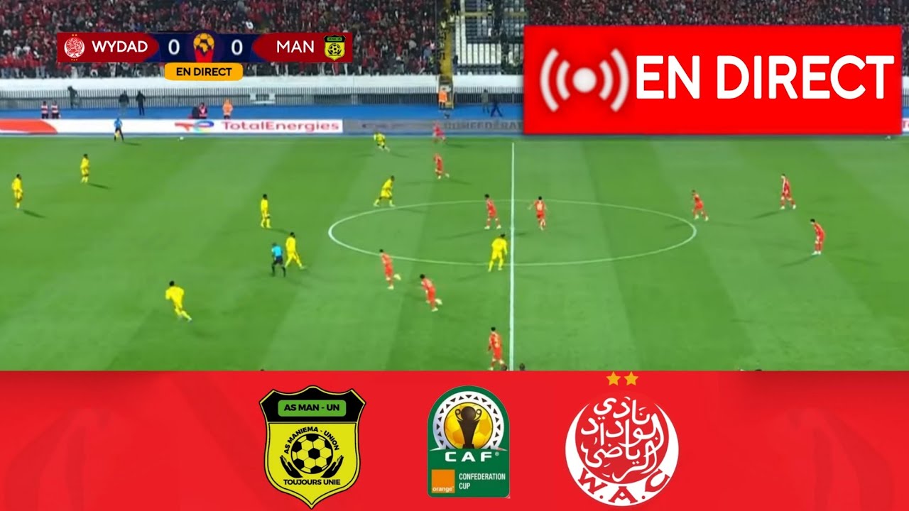 Maniema Union vs Wydad AC | Efootball PES21 Video Game Simulation | Coupe de la Confédération CAF 