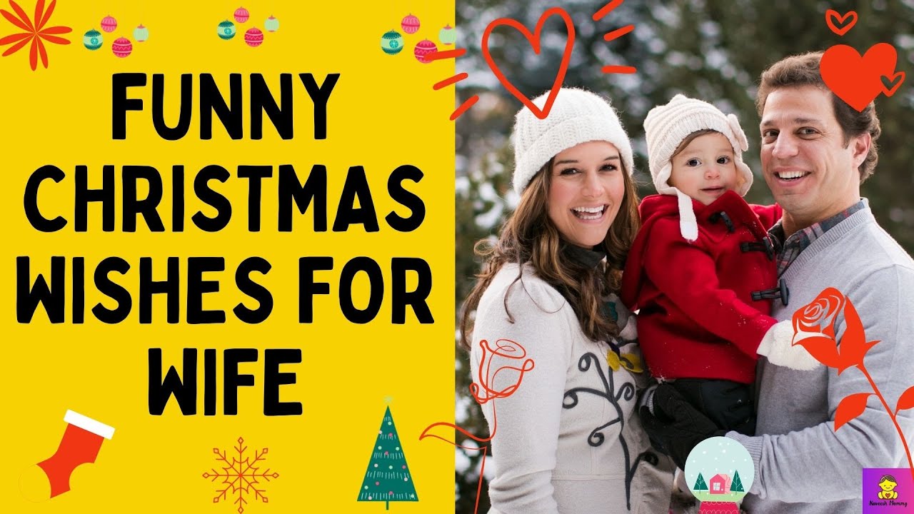 Funny Christmas wishes for wife KAVEESH MOMMY YouTube