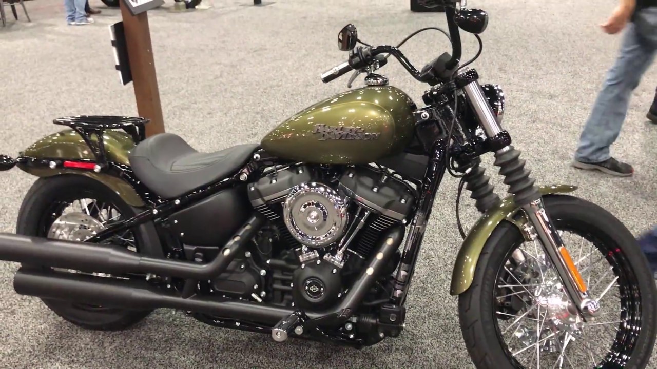 2018 Street Bob in Olive Gold San Diego HarleyDavidson YouTube