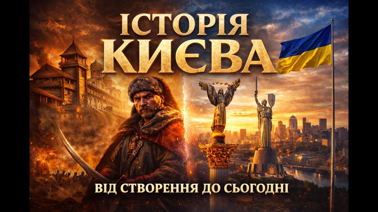 Історія Києва за 18 хвилин: від Русі до сучасності