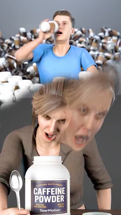 Caffeine Powder Warning #shortsviral