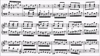 ABRSM Piano 2019-2020 Grade 6 A:2 A2 Bach Fugue in G BWV 902 Sheet Music