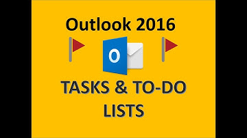 Outlook 2016 - Tasks - How to Create and Edit - Task Management Tutorial - To Do List in MS Office