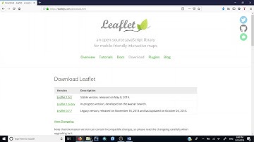 Installing Leaflet