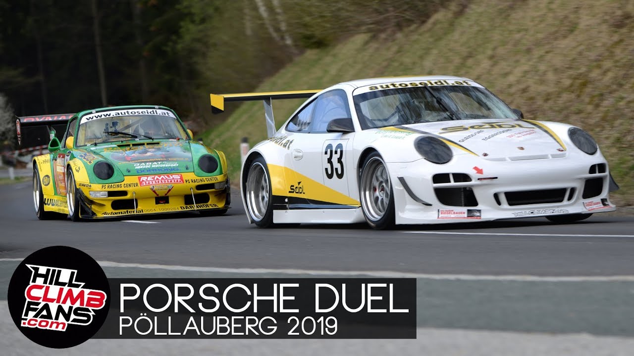 Porsche 911 3.5 Bi-Turbo VS Porsche 997 GT3 Cup | Hill Climb Pöllauberg 2019