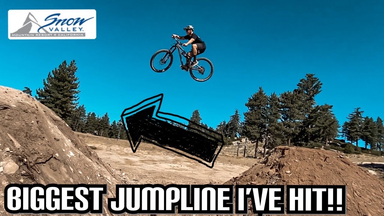 This Jump Line is Insane! | Snow Valley Mt Pro Jump Line
