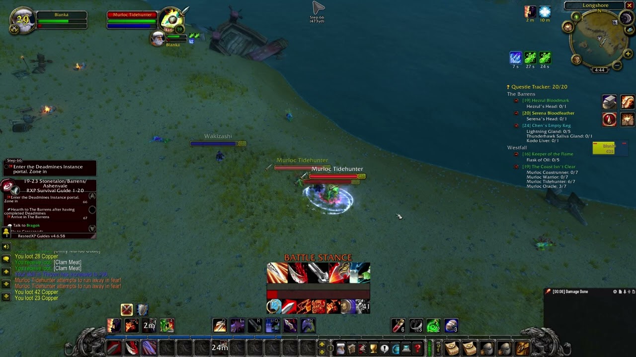 HARDCORE WOW CLASSIC DEATH #3 MURLOCS!