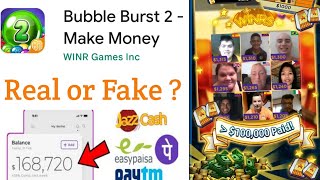 Bubble Burst 2 App Real or Fake - Bubble Burst 2 App payment proof - Bubble Burst 2 App review screenshot 5