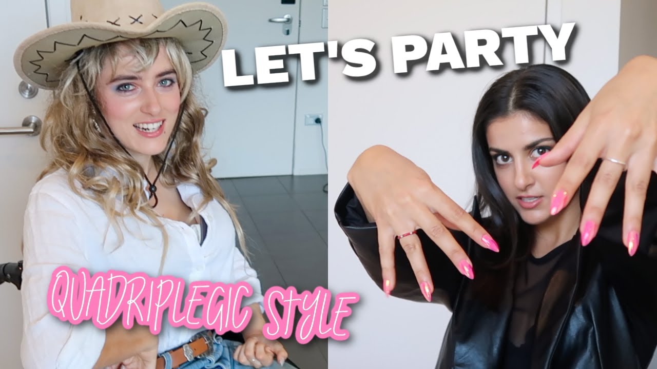 Getting Ready To Celebrate! ..Quadriplegic style