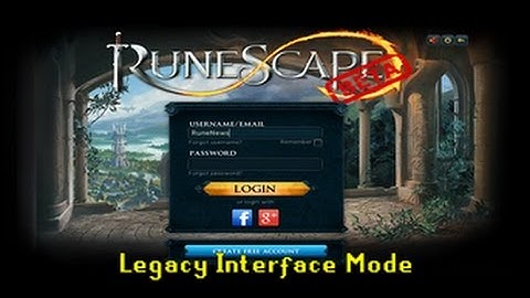 RuneNews, RuneScape Beta-Legacy Interface Mode