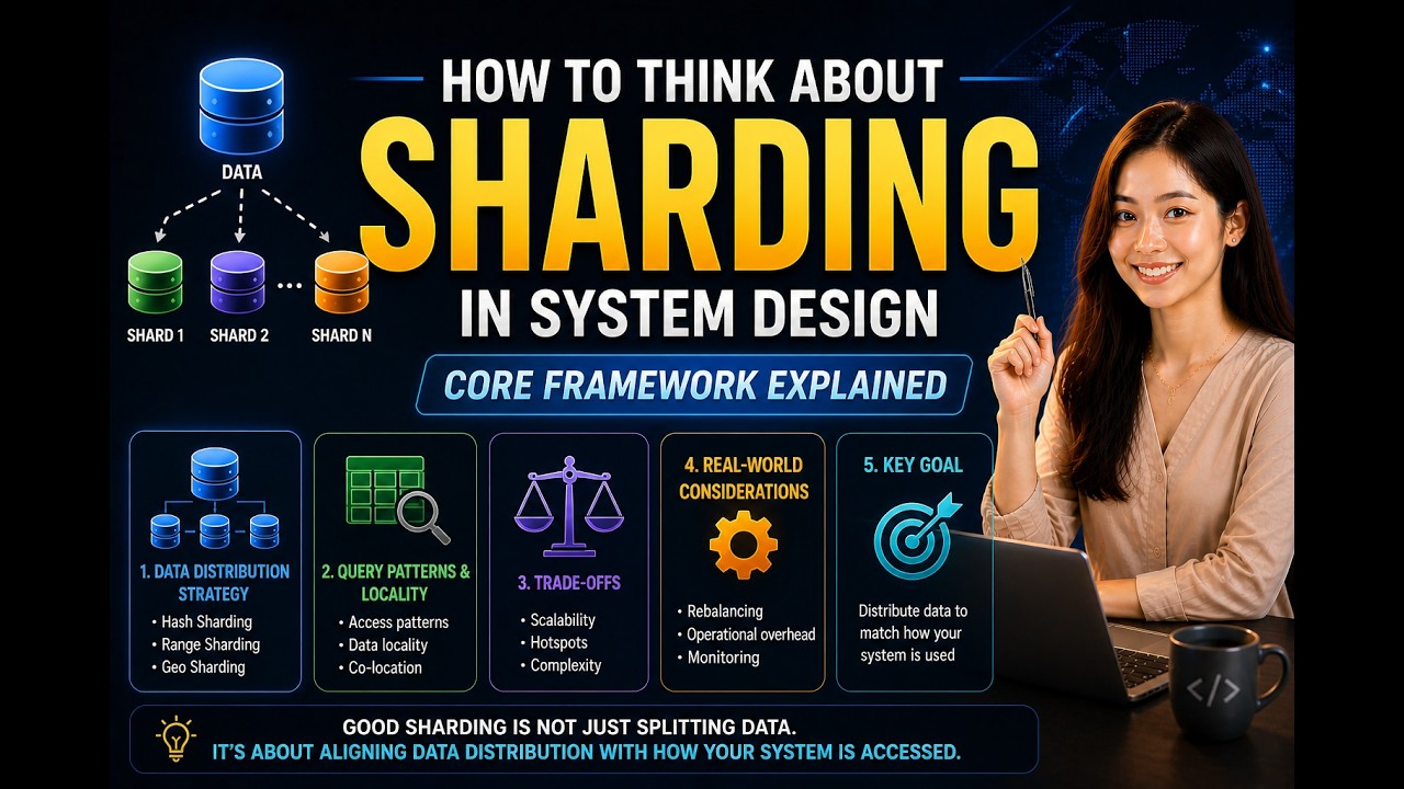 How to Think About Sharding in System Design (Core Framework Explained ...