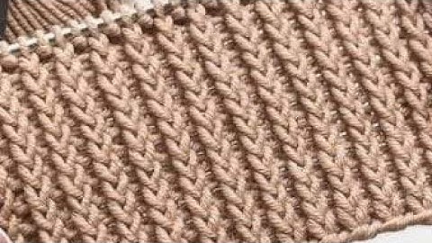 2 Rows repeat Pretty knitting pattern for Border, Scarf,Cap.