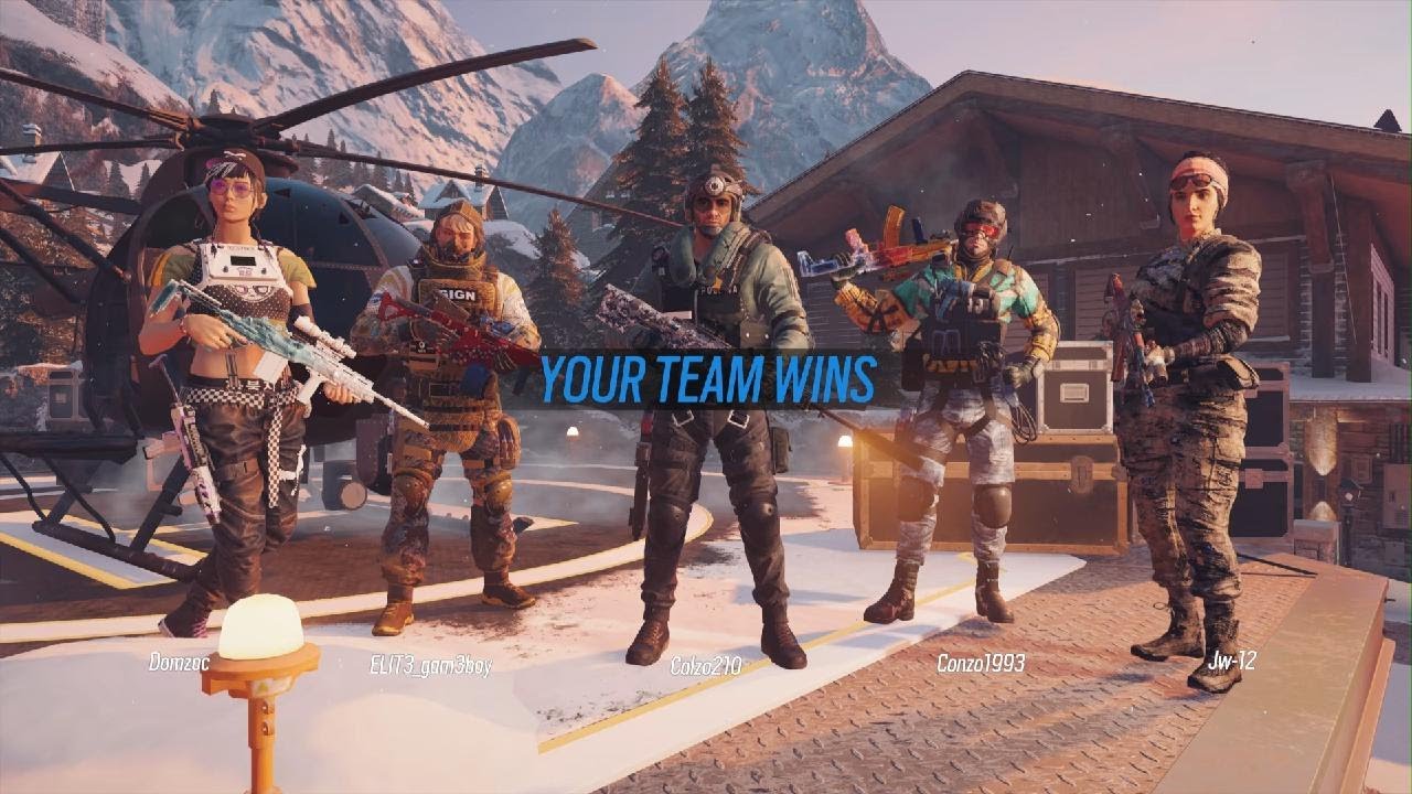 Rainbow Six Siege | 5 Stack Ranked in 2024 | Cals Chalet Carry - YouTube