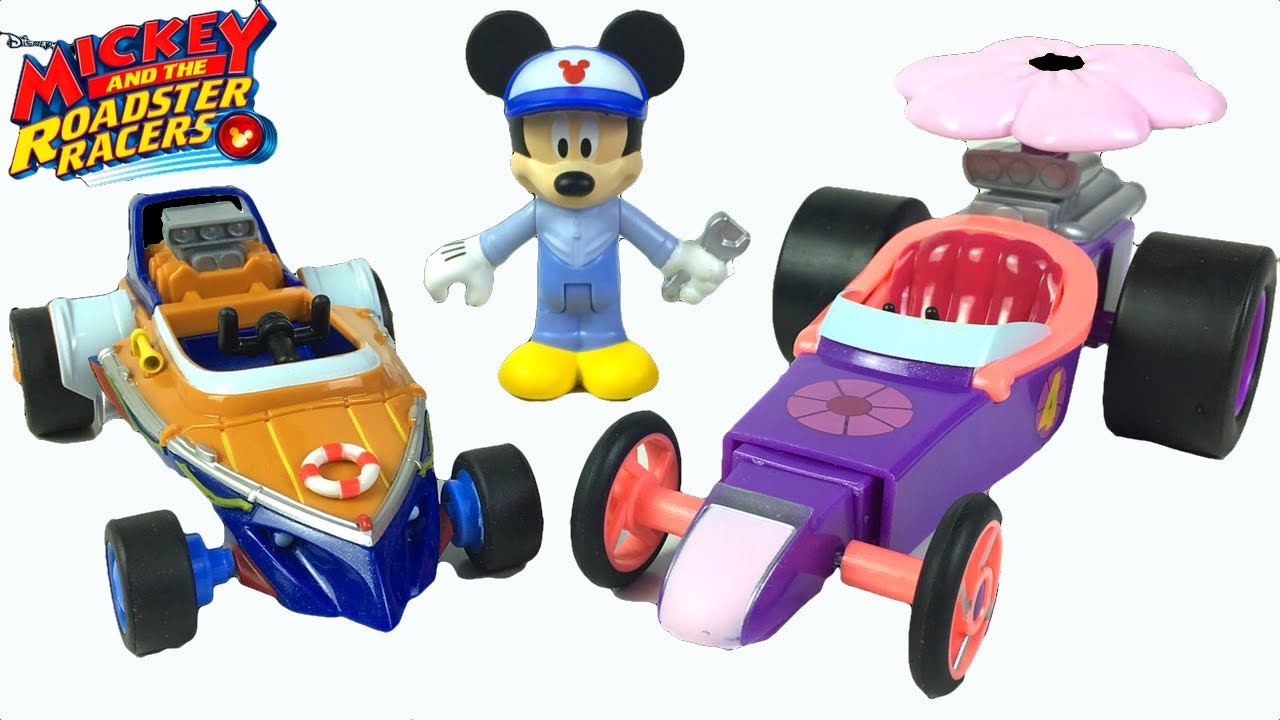 DISNEY JUNIOR MICKEY AND THE ROADSTER RACERS GARAGE & TRANSFORMING