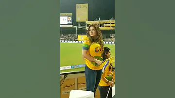 Thanks For 50K Views Zareen Khan Hot Zareen Khan Spotted At Cricket Stadium Zareenkhan 