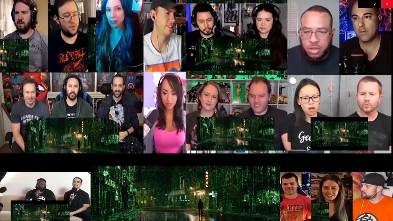 The Matrix 4 : Resurrections| Official Trailer 1| Reaction Mashup