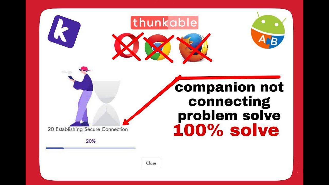 kodular companion not connecting problem solve.