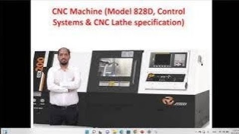 CNC Machine 828D | Siemens Control System | Jyoti CNC Lathe 2-Axis Specifications | Student PPT