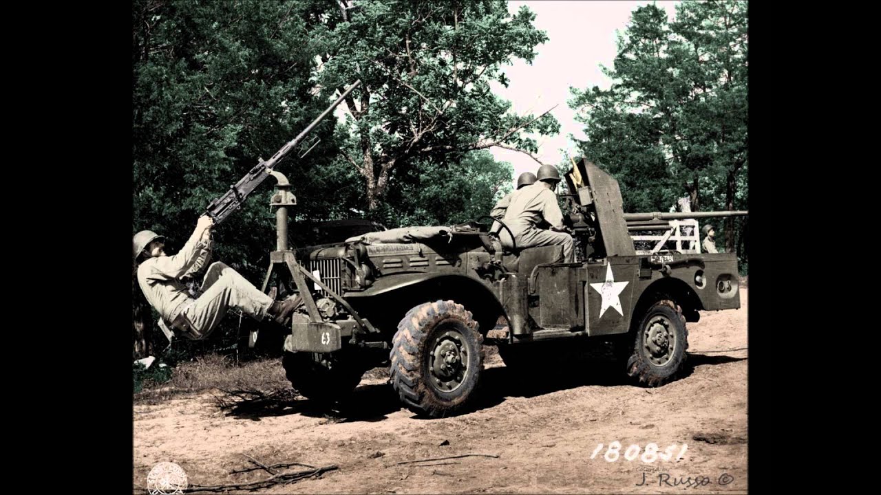 World War II Black & White Photograph Coloring Album 1