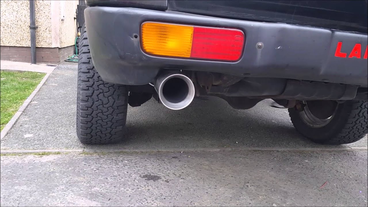 Land Rover Discovery 2 Td5 Exhaust Sound YouTube