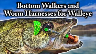 Bottom Walkers and Worm Harnesses for Walleye [The Basics]