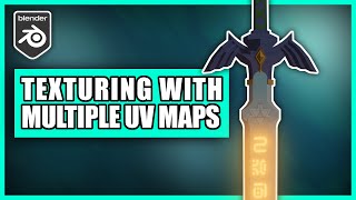 Texturing with Multiple UV Maps [In Blender]