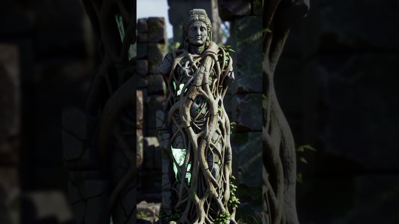 Ancient Statue Comes Alive (AI)