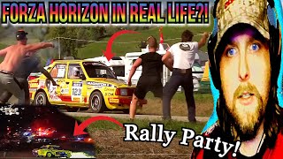 NASCAR Fan Reacts to Rallylegend 2022  Crowds, Jumps, Crashes