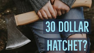 30 dollar hatchet IS IT WORTH IT Marbles Camp Axe