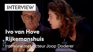 Rijkemanshuis, Ivo Van Hove, Interview Met Acteur Joop Doderer, 1994 Holland Festival Parels