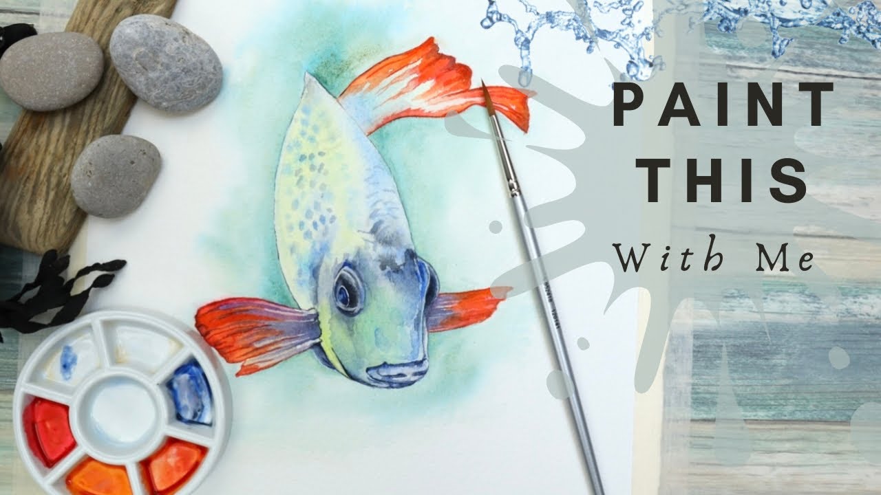 How to Apply Watercolour the Easy Way #FlexiSpot #standforlove