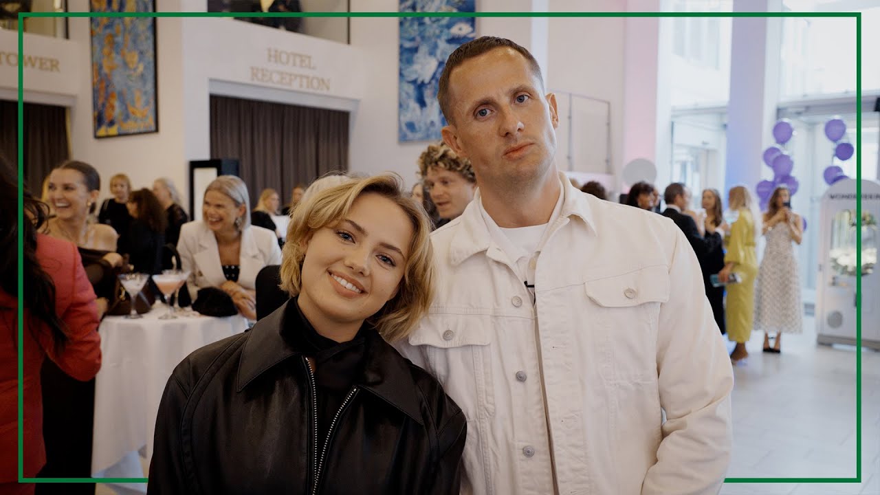 Med Anna Munch til Danish Beauty Award!