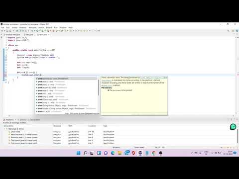 FIND GIVEN NUMBER IS PRIME OR NOT || THROUGH JAVA || LEARN JAVA IN TAMIL