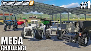 Welcome to a NEW MEGA Challenge | MEGA Challenge | Timelapse #1 | Farming Simulator 19