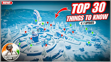 Everything About BGMI 4.1 Update😍Top 30 Things/Tips You MUST Know | Frosty Funland Event GUIDE.