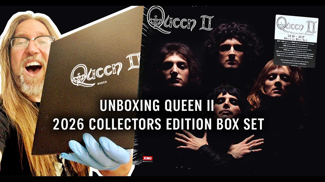 【Queen2】CD、ステッカー、セトリ Queen's majestic second album, Queen II (1974), remixed