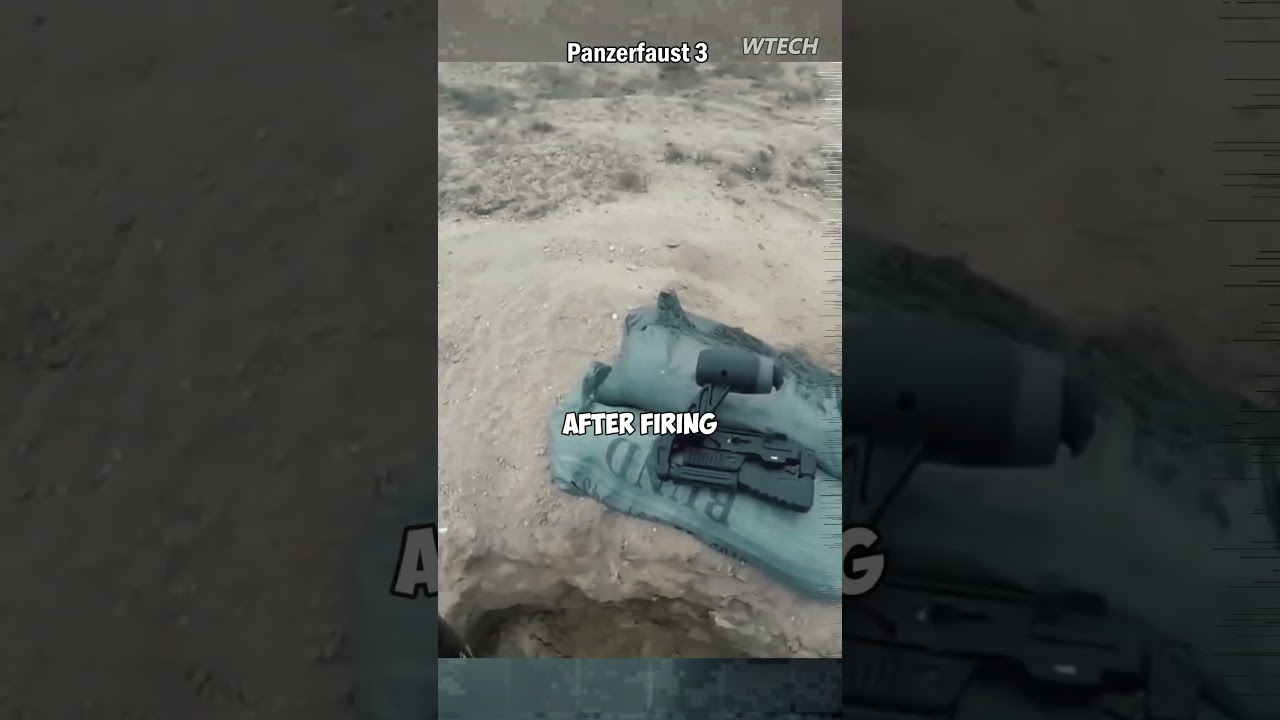German Iron Fist for tanks !  Panzerfaust 3