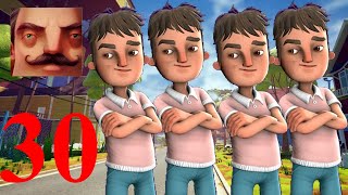 I Made 30 Aarons In Hello Neighbor Act 2