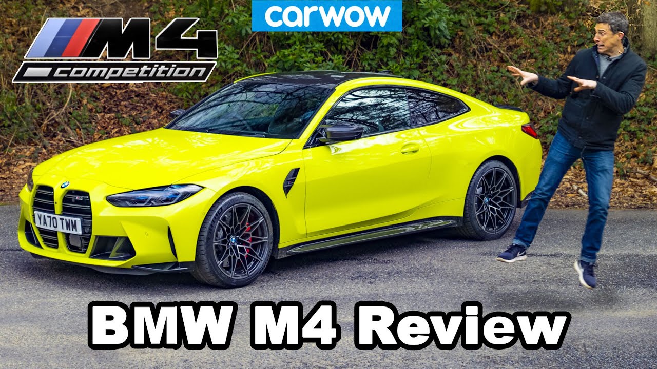 ⁣New BMW M4 review: see how quick it is 0-60mph & 1/4-mile!