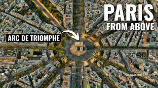 Paris From Above | Cinematic 4K Virtual Flyover Aerial Tour Guide