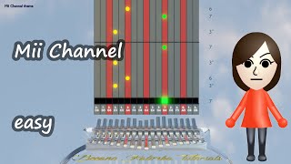 Kalimba tutorial:  Mii Channel theme