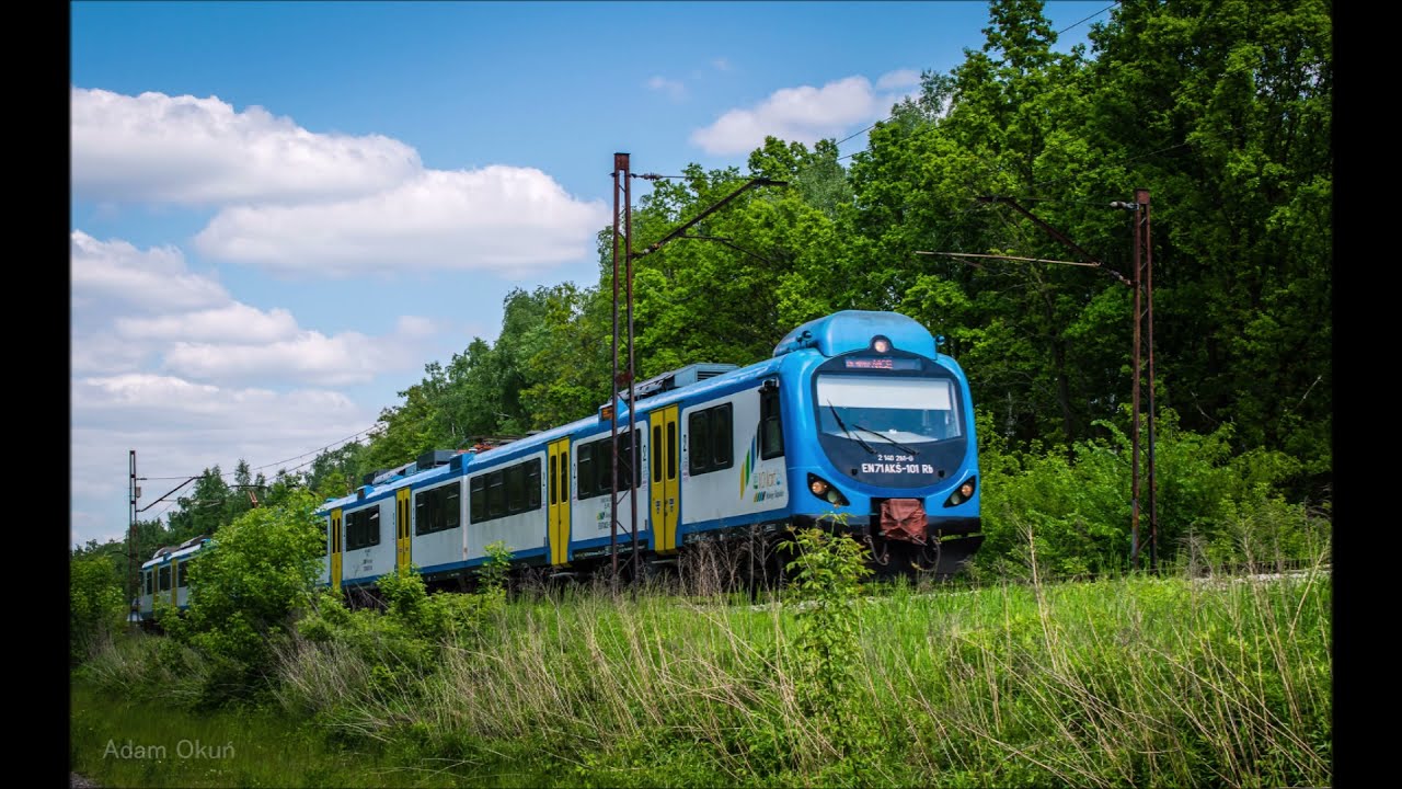 (001) Pociągi w Zagłębiu Dąbrowskim - Dąbrowa Górnicza Pogoria i Strzemieszyce - czerwiec 2021