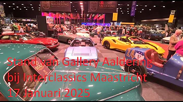 Interclassics Maastricht stand van Gallery Aaldering 17 Januari 2025  bezoeken met Morpheus.